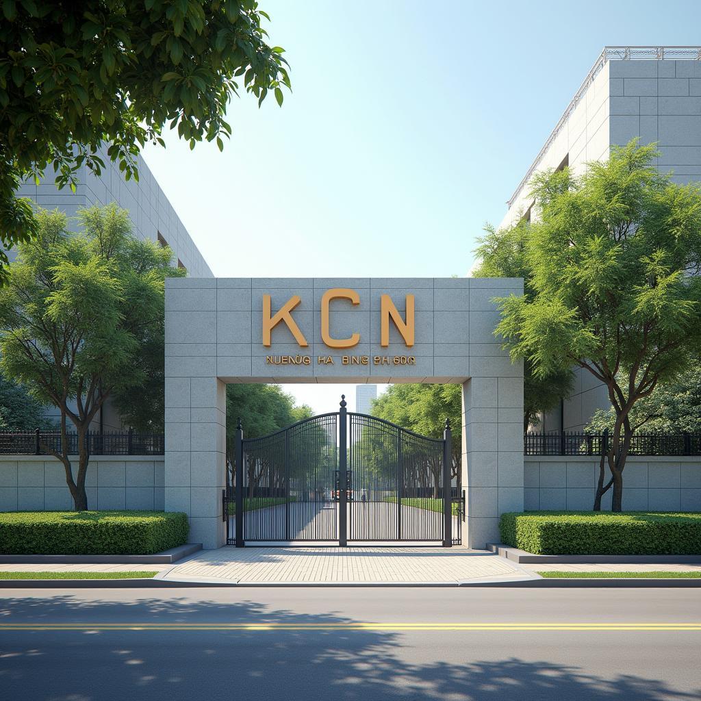 Cong KCN Ha Binh Phuong Thuong Tin Ha Noi, chi dan vi tri dia ly va duong di